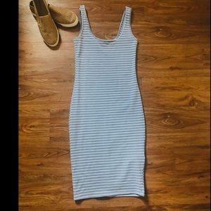 Forever 21 body con stripped dress